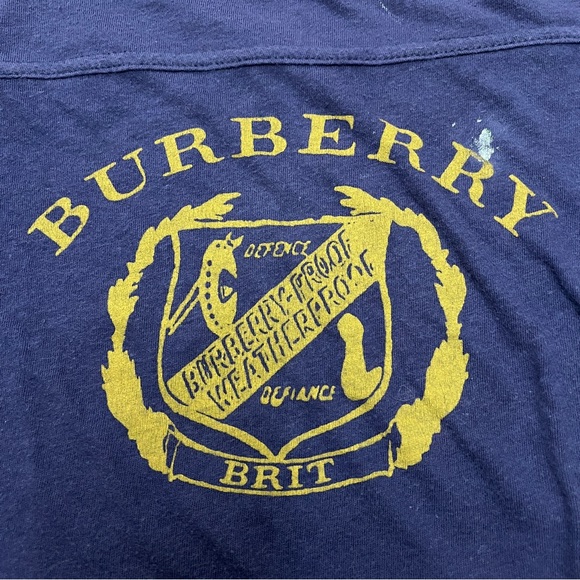 Burberry Shirts & Tops Burberry Girls Blue Tee Size 5y Poshmark